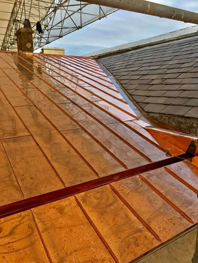 copper roofing service bristol